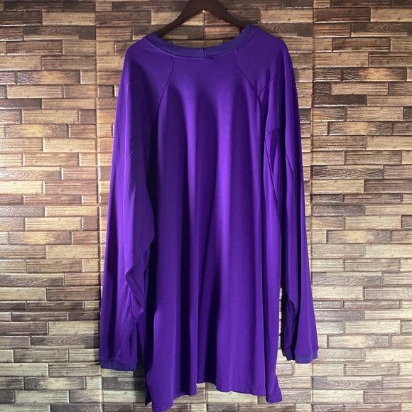 Pre owned  Mens Vintage Nike TCU Team Issue Athletic Cut Crew Neck 3XL - Picture 2 of 9